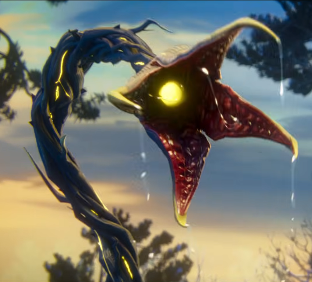 The worm-like Demogorgon from Episode 1.