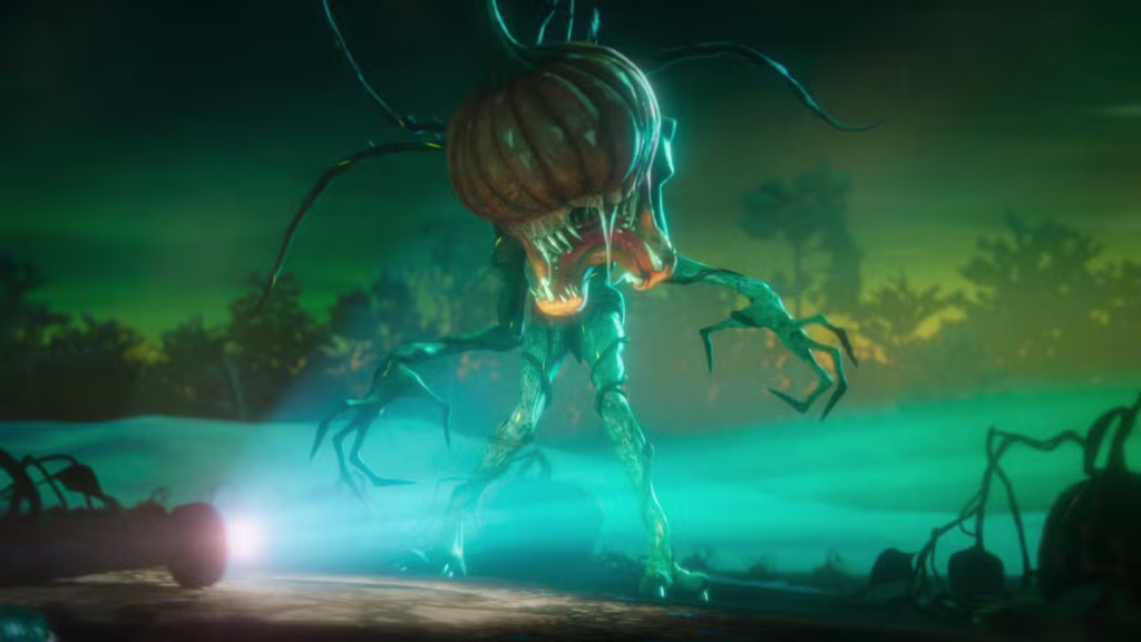 The pumpkin monster from Episode 2.